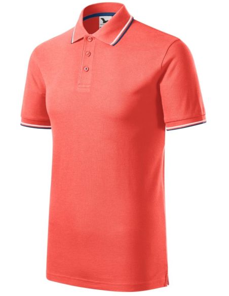 Polokošeľa pánska Focus 232 korálová