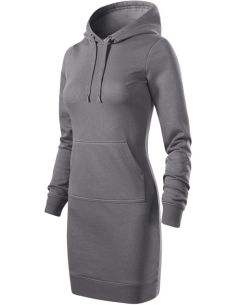 Šaty dámske Snap 419 oceľovo sivá