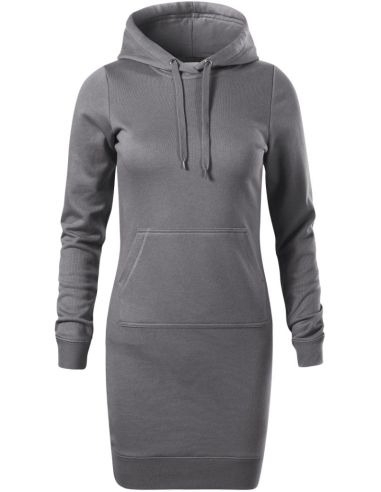 Šaty dámske Snap 419 oceľovo sivá