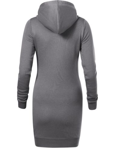 Šaty dámske Snap 419 oceľovo sivá