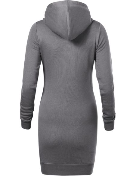 Šaty dámske Snap 419 oceľovo sivá