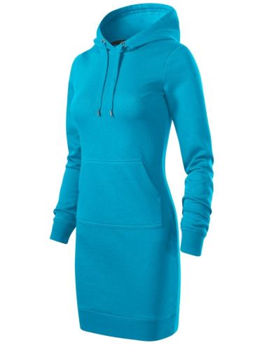 Šaty dámske Snap 419 tyrkysová