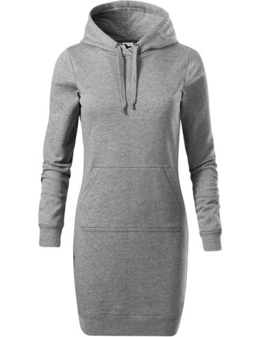 Šaty dámske Snap 419 tmavosivý melír