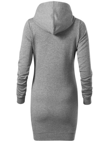 Šaty dámske Snap 419 tmavosivý melír