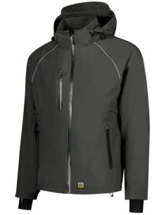 Bunda unisex Tech Shell T54 tmavosivý