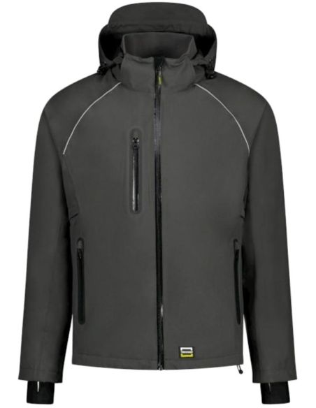 Bunda unisex Tech Shell T54 tmavosivý