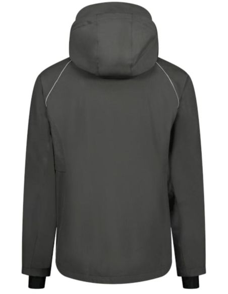 Bunda unisex Tech Shell T54 tmavosivý