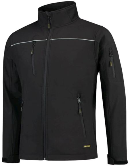 Softshellová bunda unisex Luxury Softshell T53 čierna