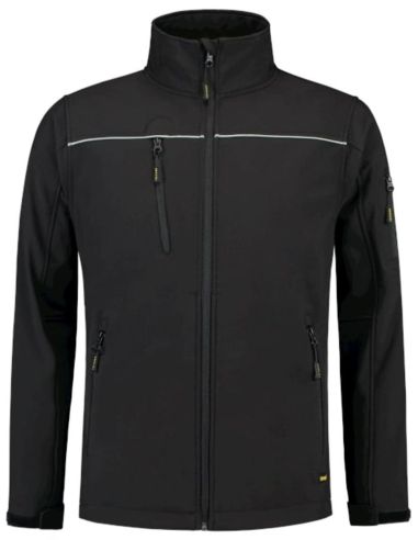 Softshellová bunda unisex Luxury Softshell T53 čierna