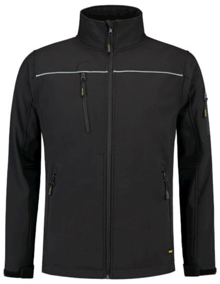 Softshellová bunda unisex Luxury Softshell T53 čierna