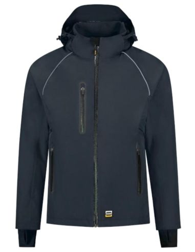 Bunda unisex Tech Shell T54 tmavomodrá