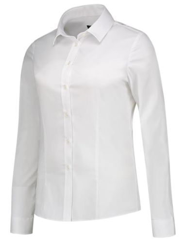 Košeľa dámska Fitted Stretch Blouse T24 biela