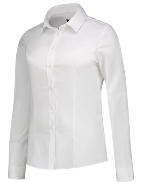 Košeľa dámska Fitted Stretch Blouse T24 biela