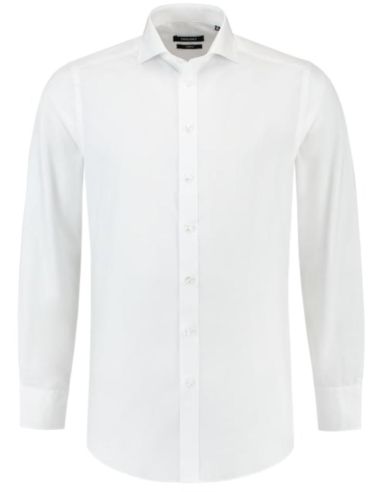 Košeľa pánska Fitted Stretch Shirt T23 biela