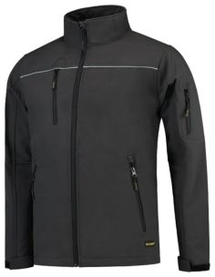 Softshellová bunda unisex Luxury Softshell T53 tmavosivý