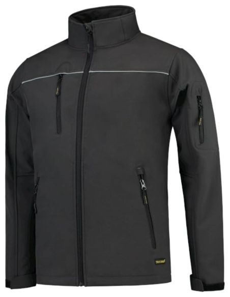 Softshellová bunda unisex Luxury Softshell T53 tmavosivý