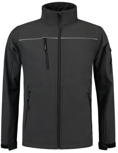 Softshellová bunda unisex Luxury Softshell T53 tmavosivý