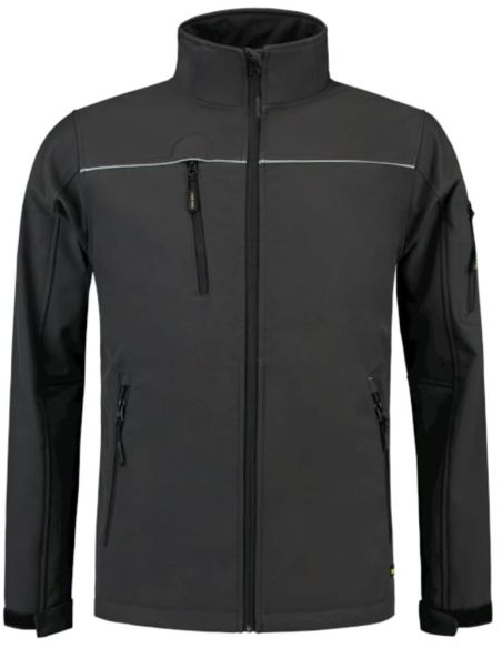 Softshellová bunda unisex Luxury Softshell T53 tmavosivý
