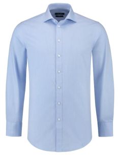 Košeľa pánska Fitted Stretch Shirt T23 blue 2