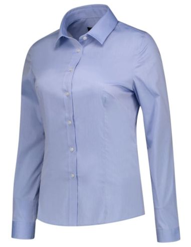 Košeľa dámska Fitted Stretch Blouse T24 blue