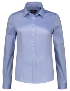 Košeľa dámska Fitted Stretch Blouse T24 blue 2