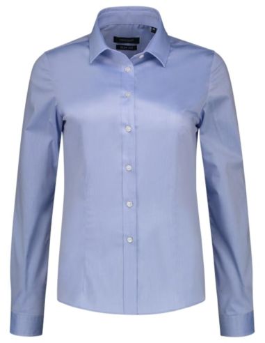 Košeľa dámska Fitted Stretch Blouse T24 blue