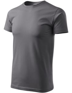 Tričko pánske Basic 129 oceľovo sivá