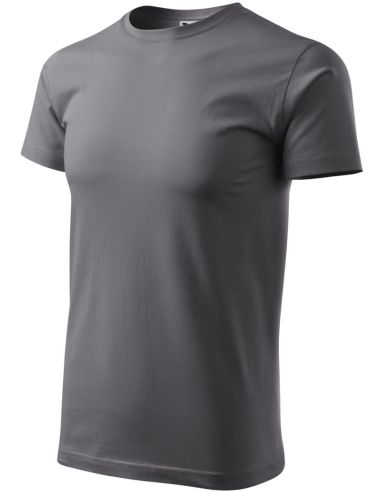 Tričko pánske Basic 129 oceľovo sivá