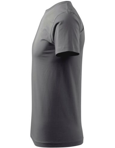 Tričko pánske Basic 129 oceľovo sivá