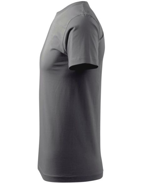 Tričko pánske Basic 129 oceľovo sivá