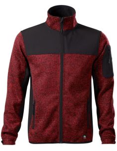 Softshellová bunda pánska Casual 550 knit marlboro red 2
