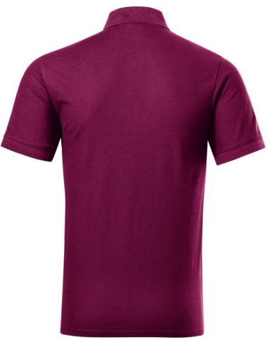 Polokošeľa pánska Prime (GOTS) 234 fuchsiová