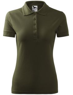 Polokošeľa dámska Pique Polo 210 military 2
