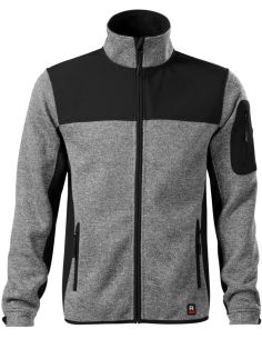 Softshellová bunda pánska Casual 550 knit light gray 2