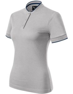 Polokošeľa dámska Diamond 274 strieborno sivá