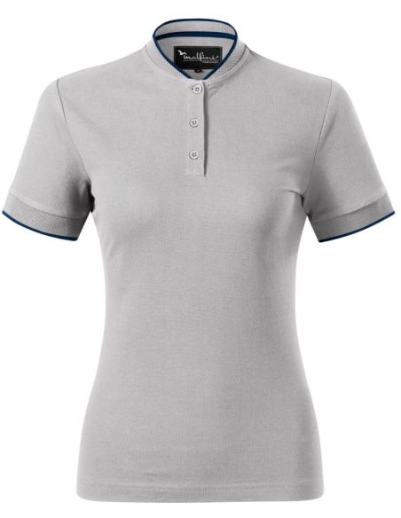 Polokošeľa dámska Diamond 274 strieborno sivá