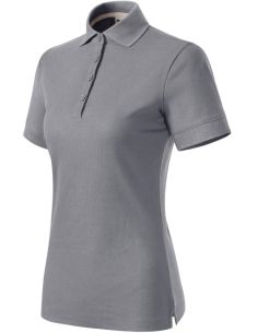 Polokošeľa dámska Prime (GOTS) 235 starostrieborná