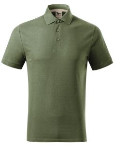 Polokošeľa pánska Prime (GOTS) 234 khaki 2