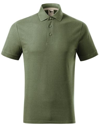 Polokošeľa pánska Prime (GOTS) 234 khaki