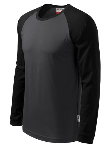 Tričko unisex Street LS 130 ebony gray