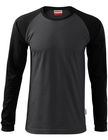 Tričko unisex Street LS 130 ebony gray