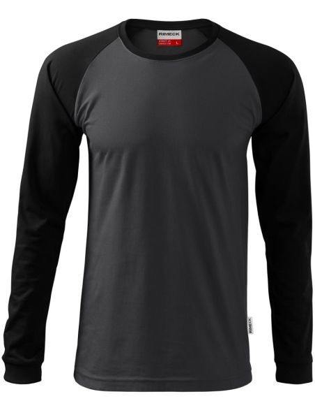 Tričko unisex Street LS 130 ebony gray