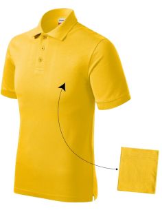 Polokošeľa pánska Resist Heavy Polo R20 žltá