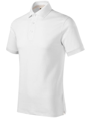 Polokošeľa pánska Prime (GOTS) 234 biela