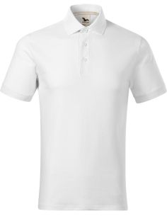 Polokošeľa pánska Prime (GOTS) 234 biela 2