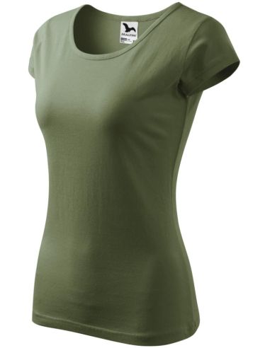 Tričko dámske Pure 122 khaki