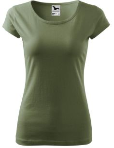 Tričko dámske Pure 122 khaki 2