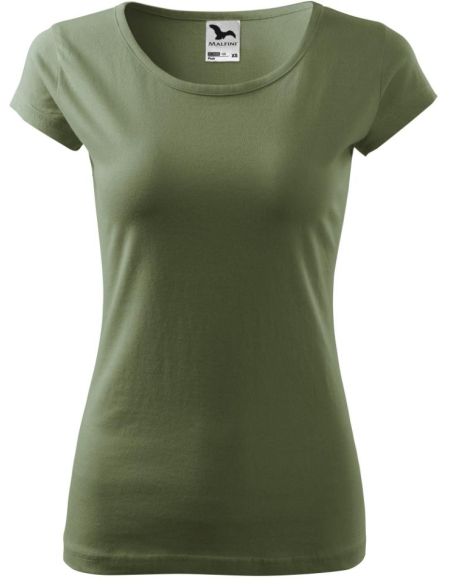 Tričko dámske Pure 122 khaki