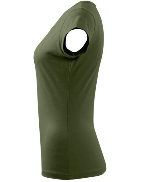 Tričko dámske Pure 122 khaki