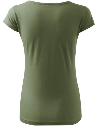 Tričko dámske Pure 122 khaki
